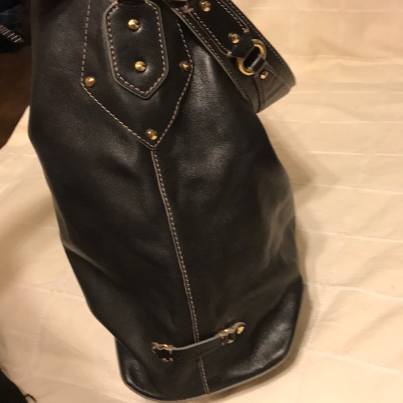 COLE HAAN CLASSIC LARGE LEATHER CHIC BAG - Picture 4 of 6